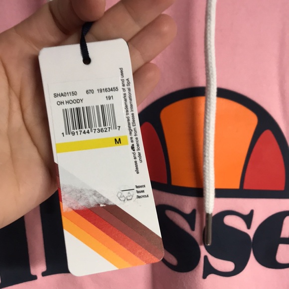 Pink Ellesse hoodie brand new - Picture 3 of 4